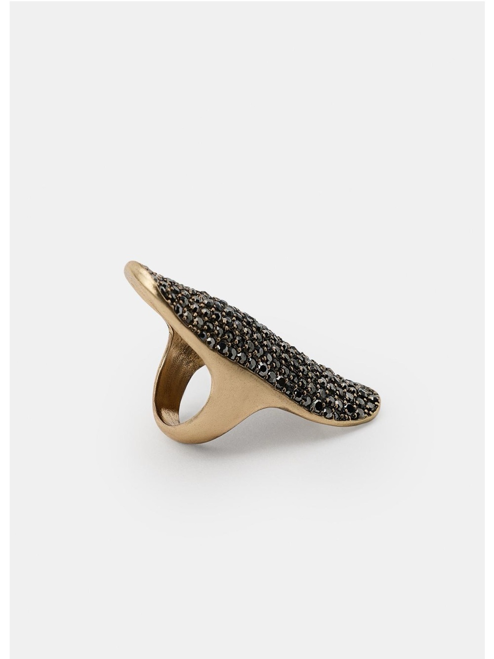 ZARA SHUTTLE GLITTER RING - Picture 3 of 3